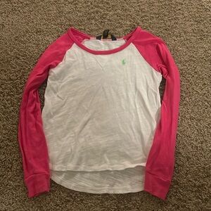 Adorable Fall Raglan Polo Tee